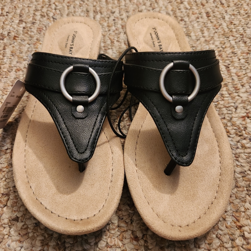 St John's Bay Sandals